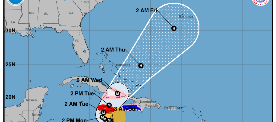 Huracán Melissa arrasa el Caribe: Jamaica y Cuba en máxima alerta por impacto inminente del poderoso ciclón categoría 4 1 Melissa 2