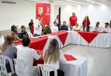 Mesa de instalacion de la jornada electoral