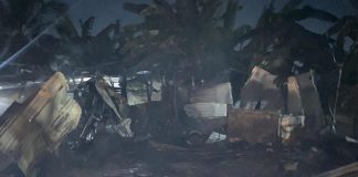 Voraz incendio dejó a nueve familias sin hogar en Barranquilla