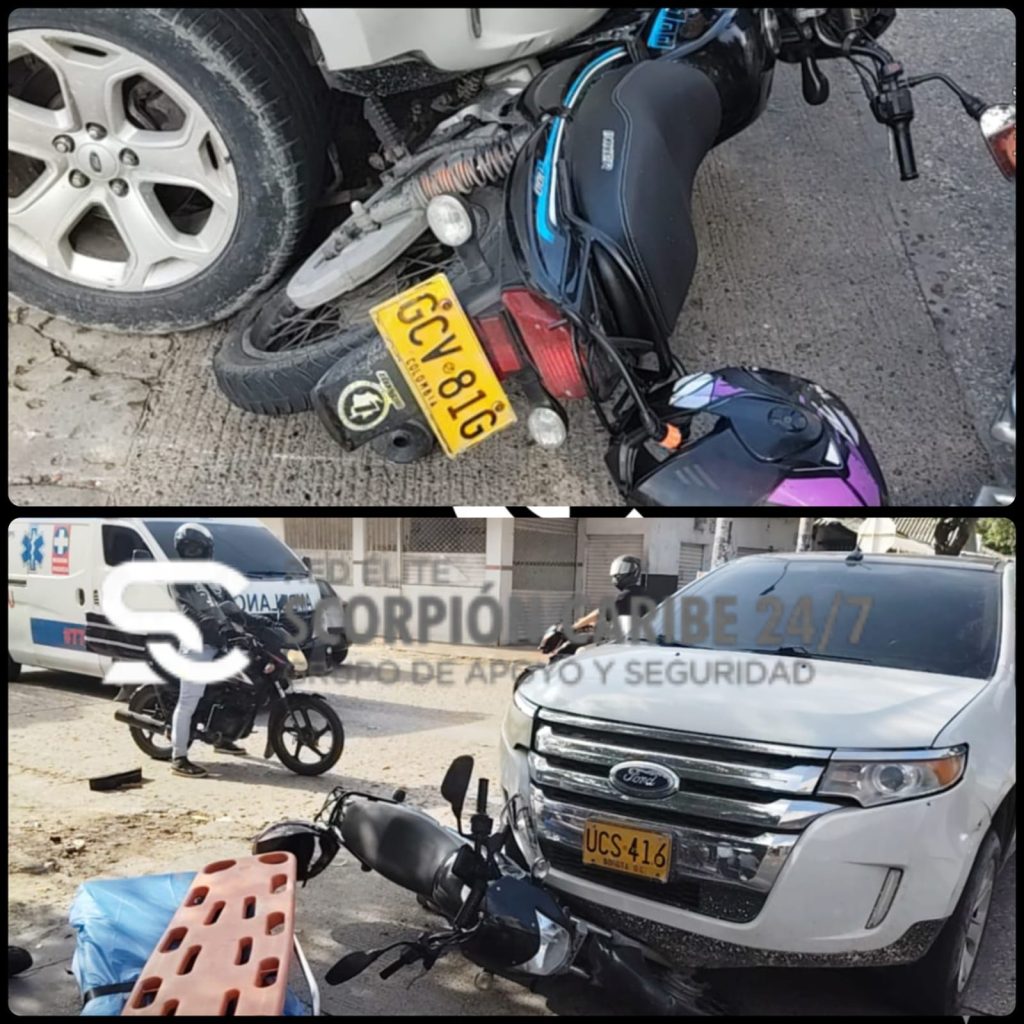 Accidente en barrio Recreo: una persona lesionada tras colisión vehículo vs moto 1 adabd0c5 7f29 4415 8895 902e328864f0