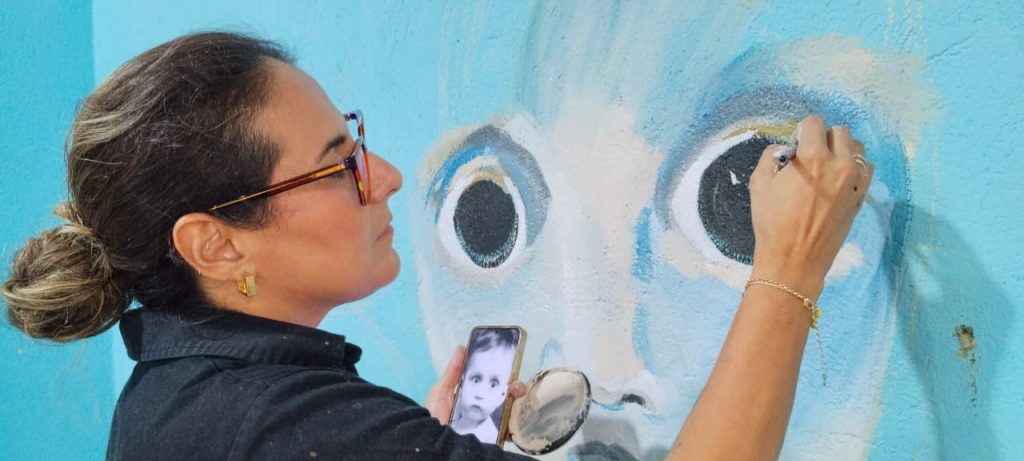 “Ticho Art” pinta Macondo: la muralista colombiana que llegó desde Alemania para rendir homenaje a Gabo en Aracataca 4 d8f505b9 d9a3 441c a410 a2fb05ef74f4