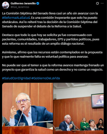 Minsalud llama “inoperante” a la Comisión Séptima por nuevo aplazamiento del debate de la Reforma a la Salud 1 image 105