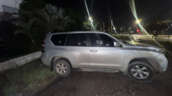 Atentado contra director regional Caribe de la SAE: camioneta recibió 14 disparos 1 image 24