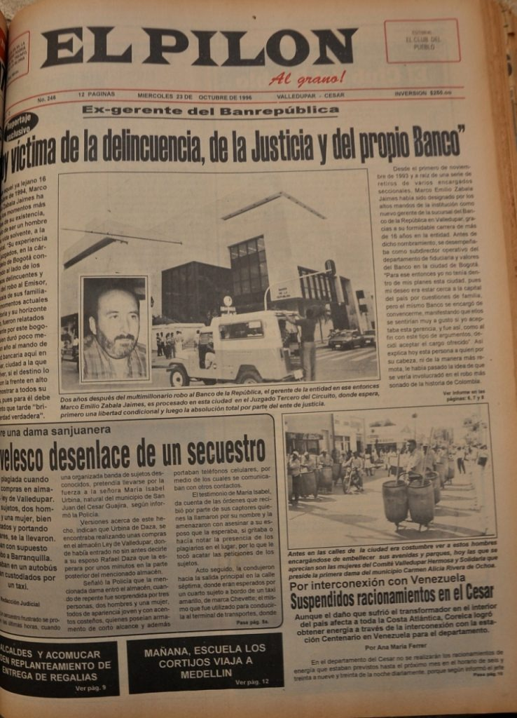 31 años del robo del siglo en Colombia: la historia real detrás del asalto al Banco de la República en Valledupar 4 image 70
