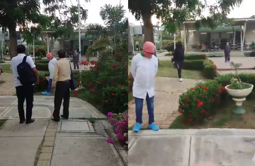 Encapuchados intentan quemar sede sindical en la Universidad de Córdoba: profesor los enfrenta 1 p 55
