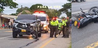 Motociclista falleció en accidente de tránsito en la vía Montería – Planeta Rica