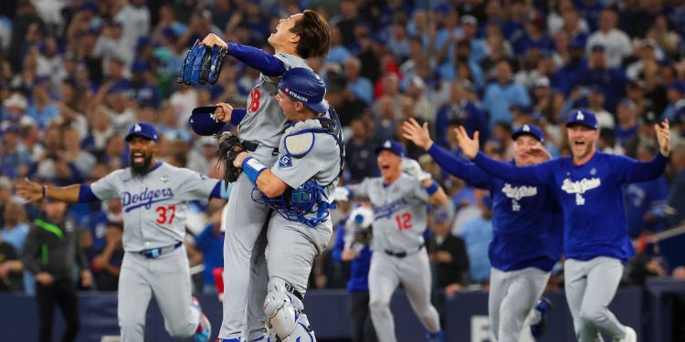 ¡Histórico! Los Dodgers remontaron y ganaron su segunda Serie Mundial consecutiva en un final de película 2 GZLDDAVHPZPW3DQ2WWG7UTDLRA 750x375 1
