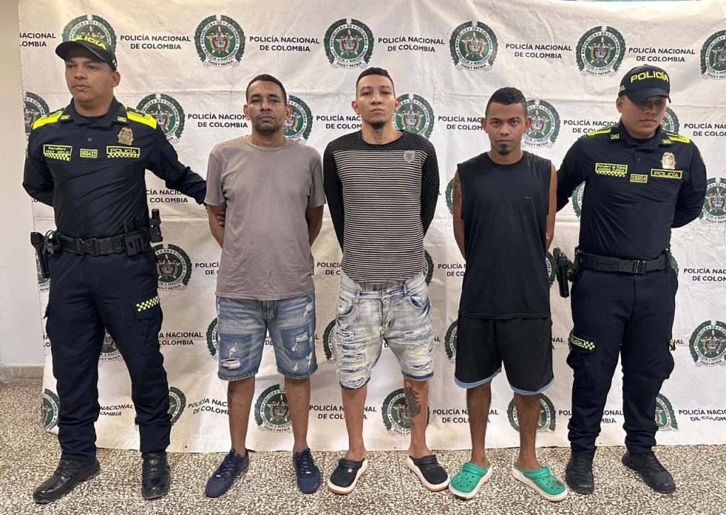 Capturan a seis miembros de ‘Los Costeños’ y notifican en prisión a alias ‘Castor’ y ‘Negro Ober’ por homicidio, extorsión y narcotráfico 3 Mas capturados