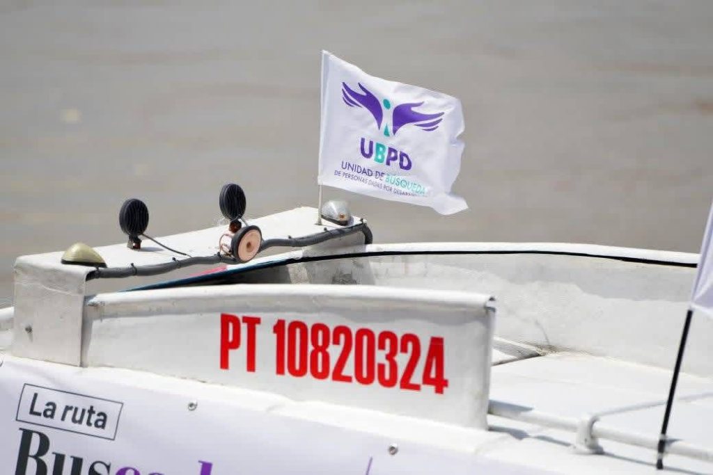 Ruta fluvial de la UBPD recibió 100 solicitudes para buscar desaparecidos en el río Magdalena 4 UBPD . 2