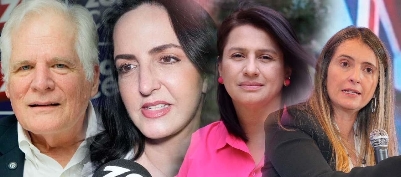 Partido Centro Democrático define su lista mediante encuestas externas 2 Uribe Cabal Holguin y Valencia 0