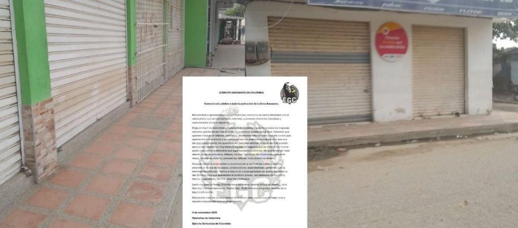 Ni tiendas, ni estaderos, ni panaderías: el miedo se apoderó de la Zona Bananera 5 Zona Bananera