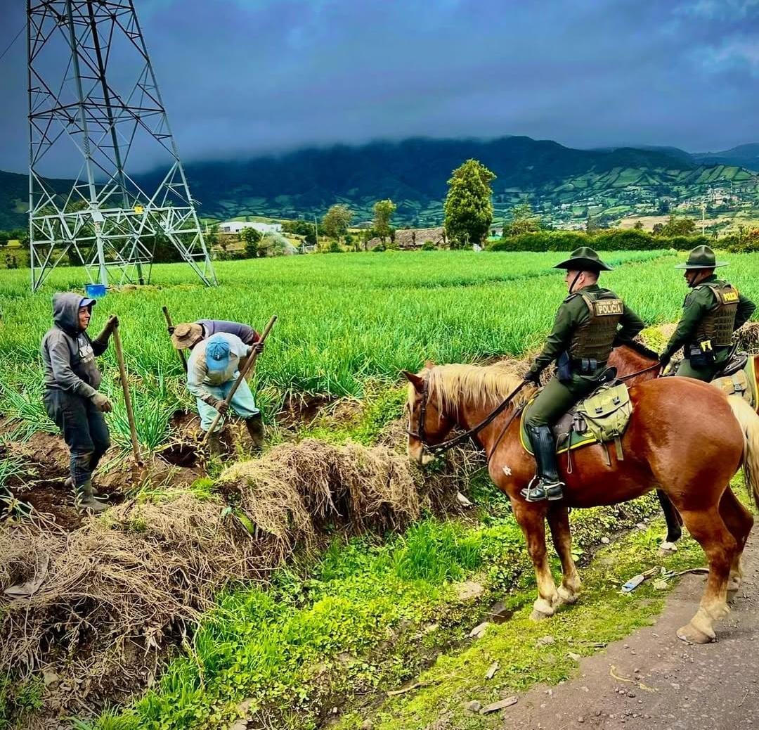 Los carabineros que recorren las veredas de Bolívar a lomo de caballo 5 eebba15f 3cc8 47de b875 64a3e6e2987b
