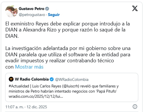 Rifirrafe: "Me quedo con mi hoja de vida y no con su prontuario criminal", Reyes a Benedetti 1 1 47