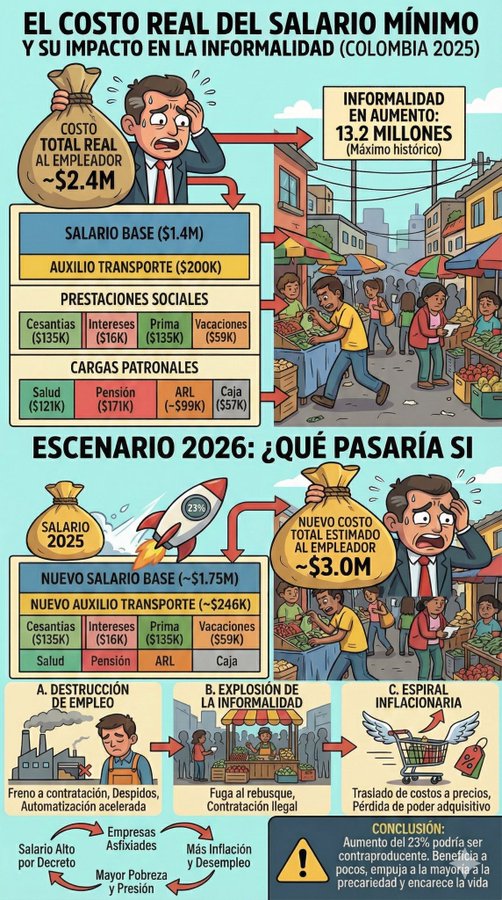 Salario mínimo 2026: aumento histórico del 23,7% permitirá un ingreso real por primera vez en décadas 1 G9apZRwW8AAYvUk 2