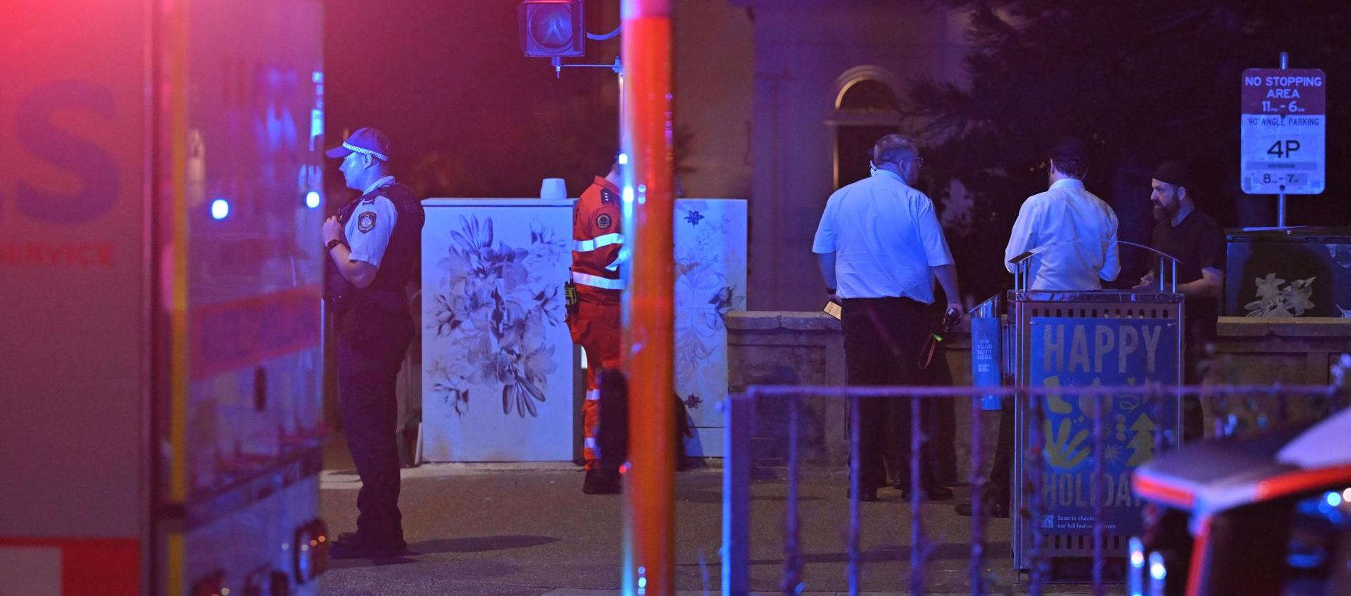 Policia durante el incidente 0