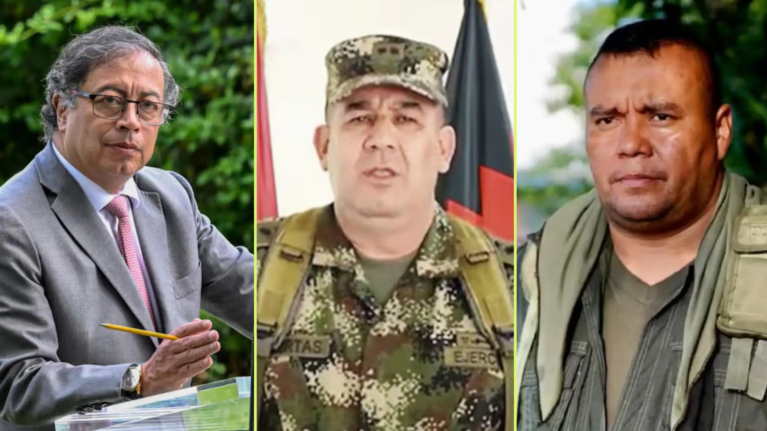 general huertas alias calarca petro nexos disidencias con ejercito