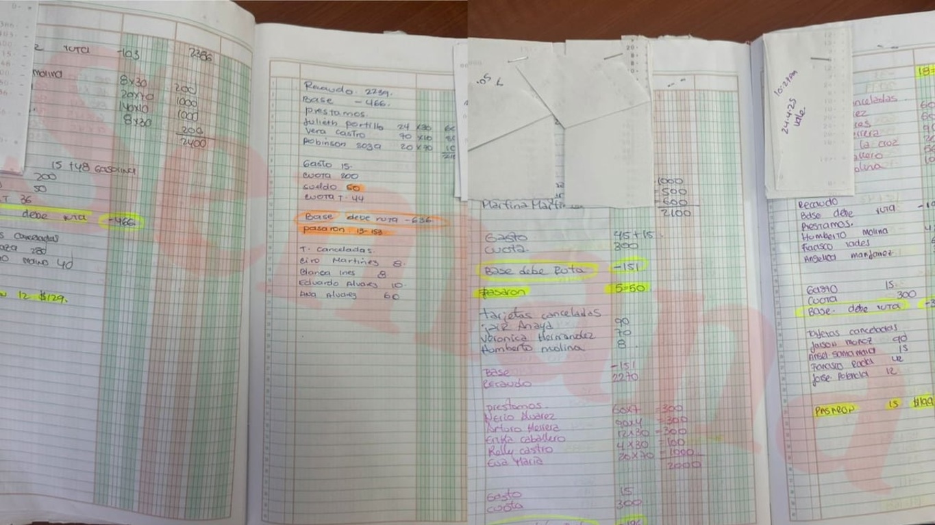 Exclusivo: Revelan cómo operaba la red de “gota a gota” en Barranquilla y Soledad tras decomiso de 130 cuadernos 1 G O5W8RWQAA7eb7 100