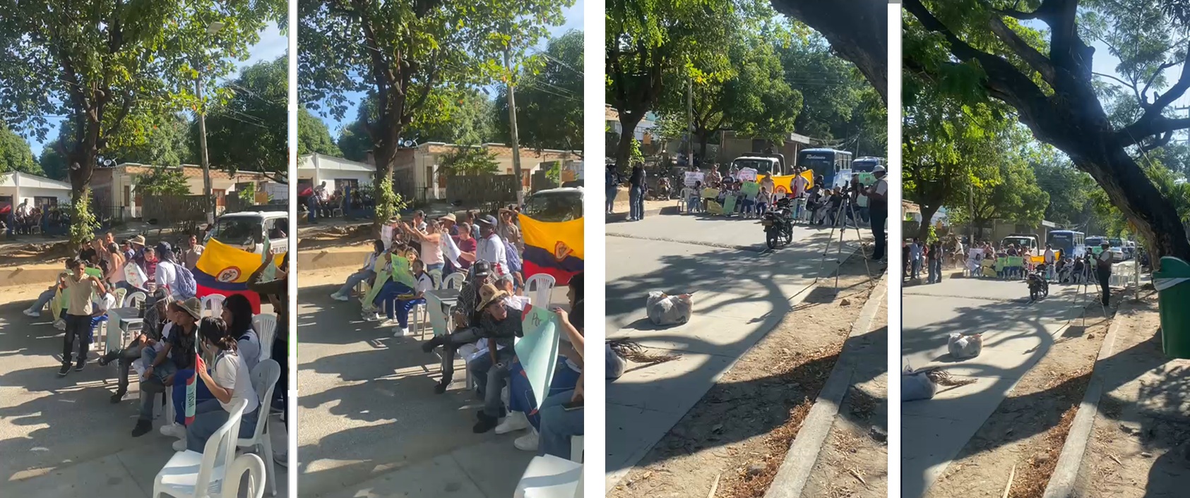 VIDEOS: Protesta de comunidad educativa obligó al cierre de la vía a Bonda en Santa Marta 1 G O5W8RWQAA7eb7 92