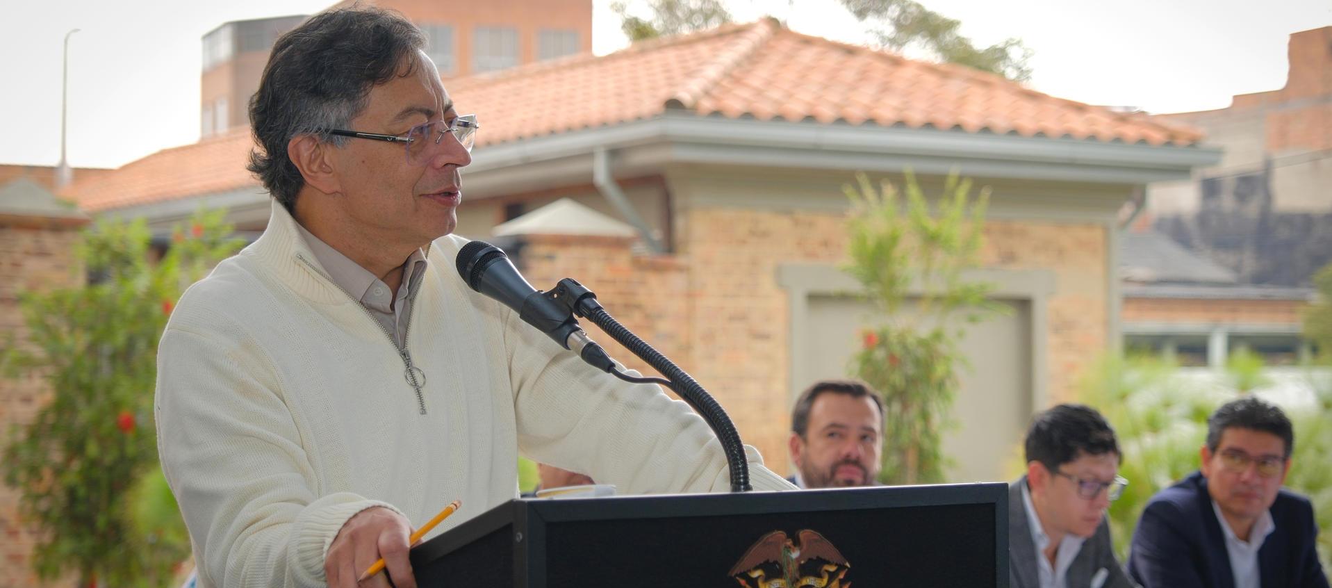 Petro pide a EE. UU. que Maduro sea juzgado en Venezuela a días de su reunión con Trump 3 Gustavo Petro este martes 0