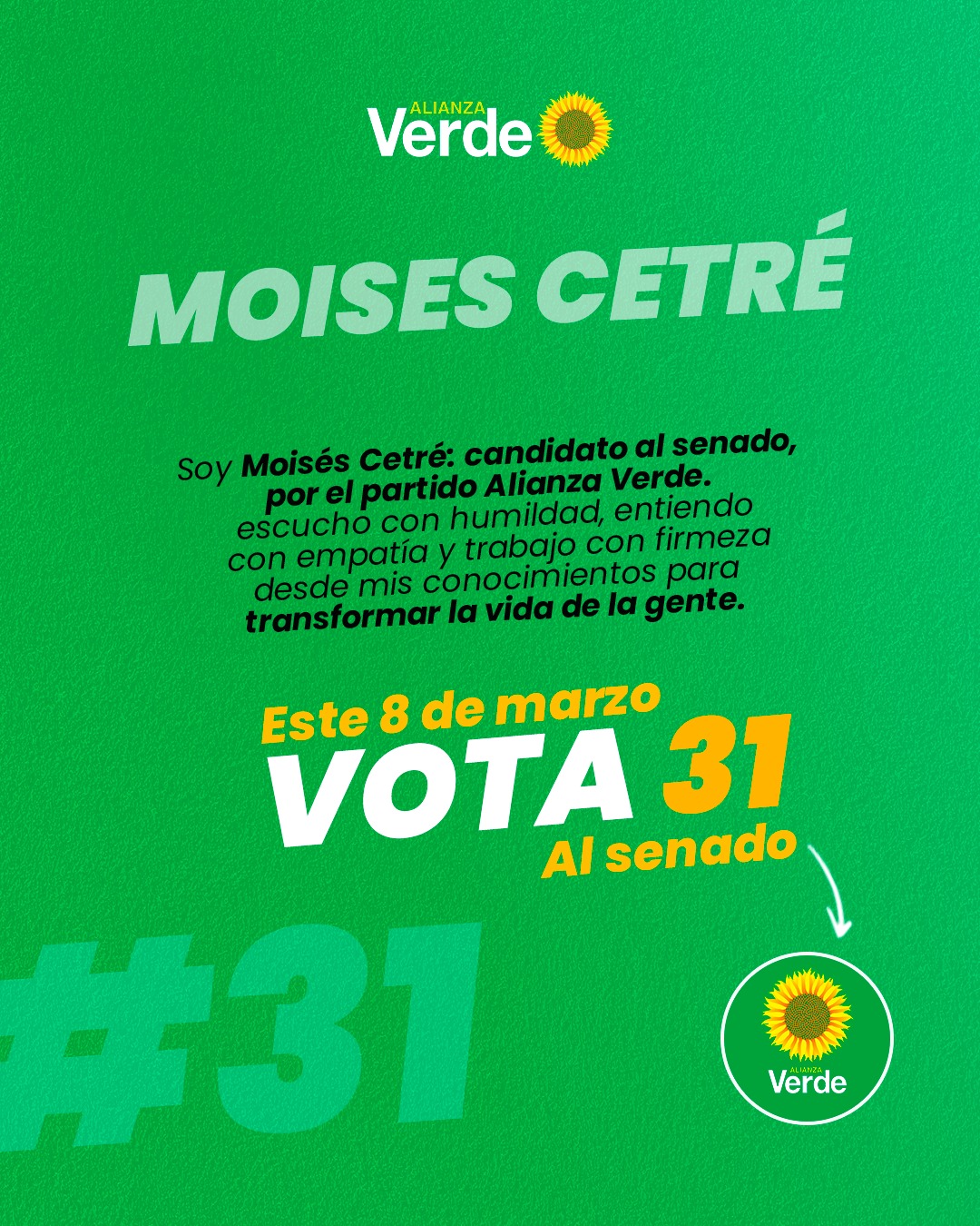 Moisés Cetré: “Colombia necesita conocimiento técnico para salir de la pobreza, no solo discursos” 3 ¿Quien es Moises CetreSoy un hombre de la gente.Un profesor que ha dedicado su vida a la educaci 1