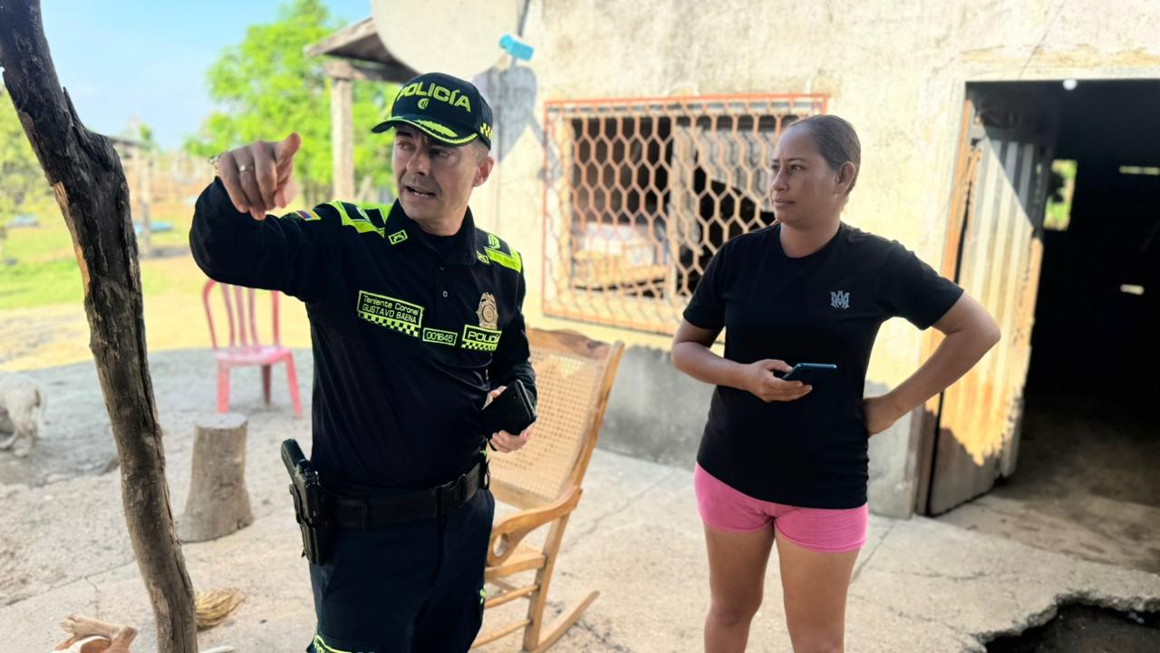 Puerta a puerta, la Policía escucha a finqueros y comerciantes en El Retiro, Magangué 1 26cbaae2 fb40 413b 8f81 bf8ca935a631