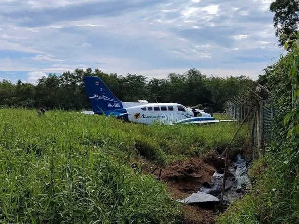 Avión se sale de pista en Nuquí: siete ocupantes resultaron ilesos 3 641671534 1402887071638639 7446092484878518814 n