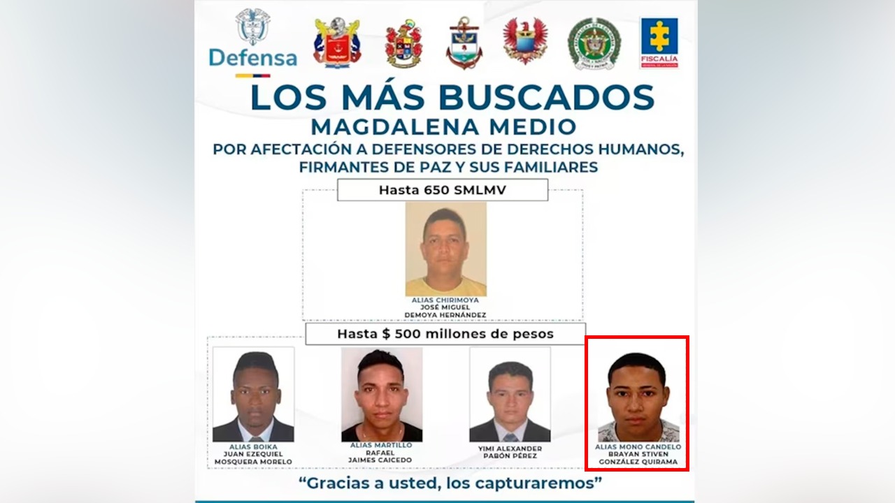 Capturan en Estados Unidos a alias ‘Mono Candelo’, señalado sicario del ‘Clan del Golfo’ 1 Cartel de los mas buscados