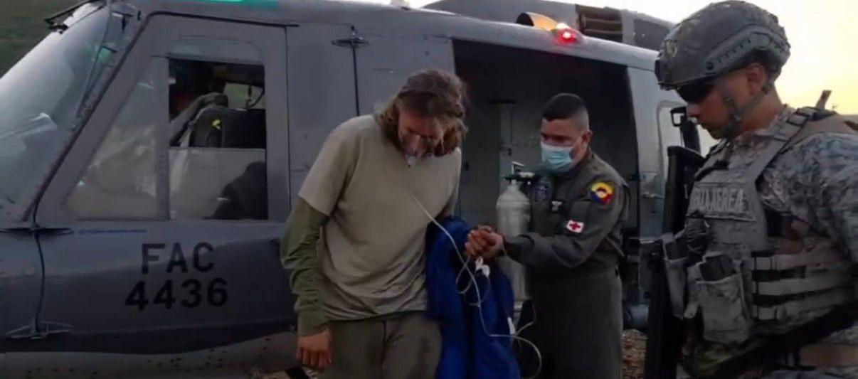 Rescatan a estadounidense que requería atención médica urgente en la Sierra Nevada 1 Estadounidense 1 0