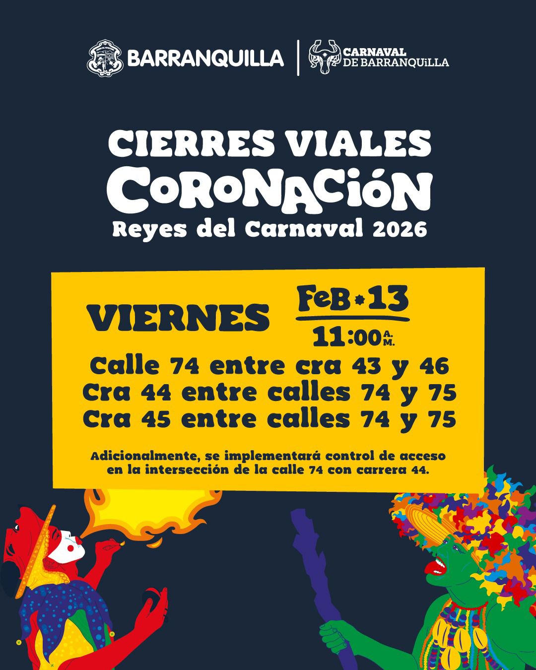 Comienza el Carnaval: muévete mejor por Barranquilla 4 Evento Coronacion Reyes1