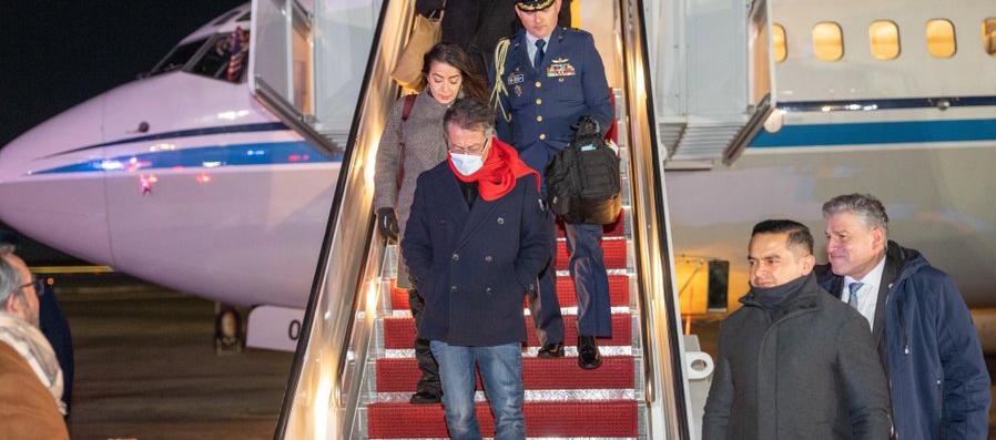 Gustavo Petro llegando a Washington 0
