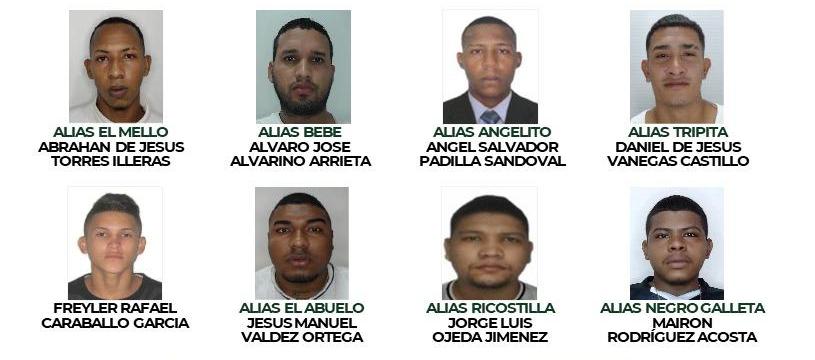 Policía divulga cartel de los 11 más buscados en Barranquilla y su área metropolitana 1 Los once mas buscados en Barranquilla 0