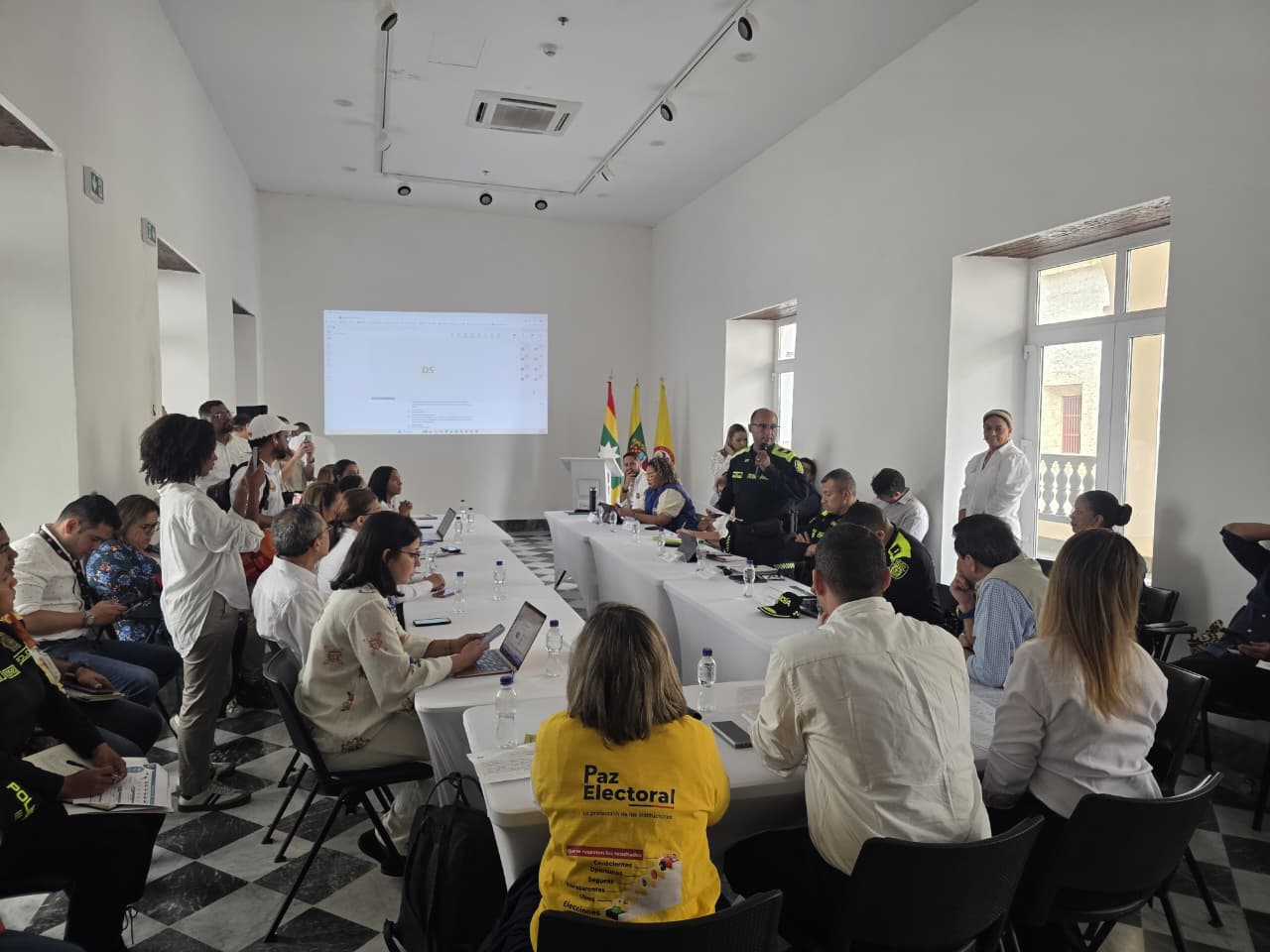 Autoridades fortalecen garantías electorales en Bolívar durante Comité de Seguimiento Electoral 1 e304f336 fe7c 4271 a04e 017fe0504710