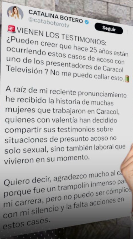 Escándalo en Noticias Caracol impulsa iniciativa “Me Too Colombia” para denunciar acoso en medios 2 656147936 1248185137494432 3626640121672339892 n