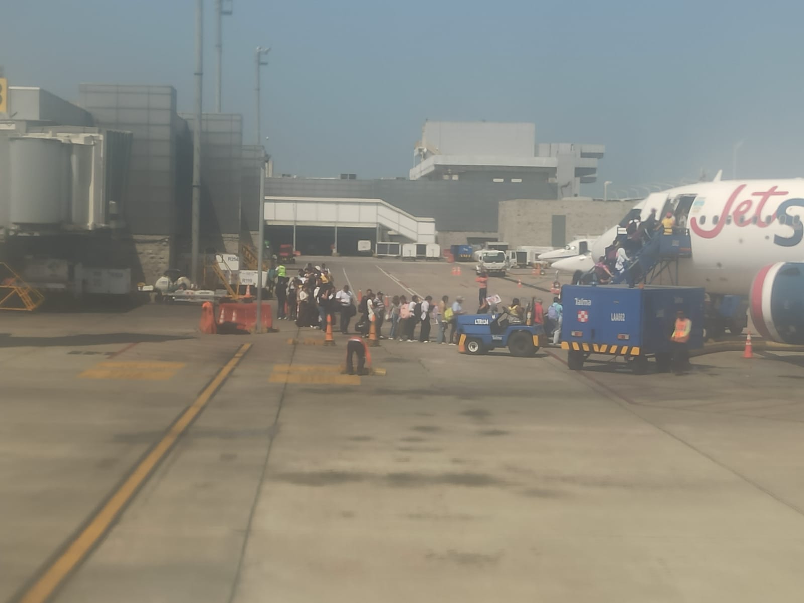 Abordando vuelos