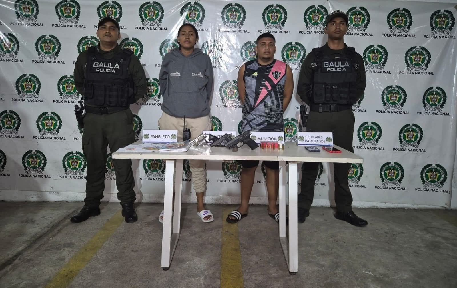 GAULA captura a dos presuntos integrantes de “Los Costeños” en Soledad por extorsión 1 FB IMG 1774407735549