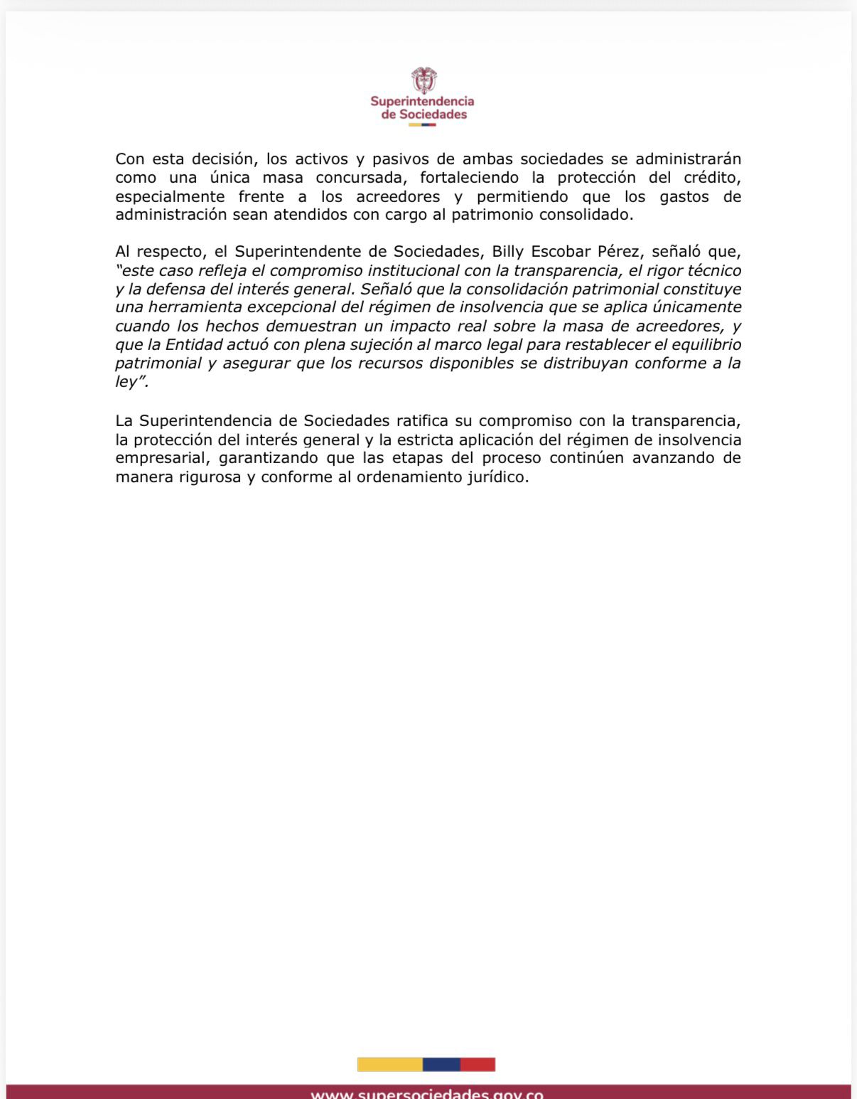 Liquidación de Almacenes La 14: SuperSociedades confirma pago total de acreencias laborales 2 HDC WQCWsAAnGYd
