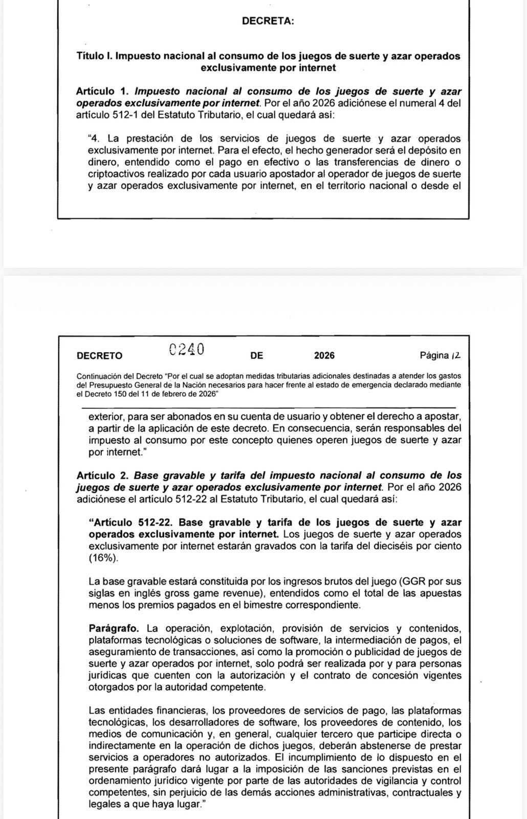 Gobierno anuncia nuevos impuestos y amnistía fiscal para financiar emergencia por ola invernal 2 HDShB OWoAAnw3V