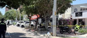 Lugar del atentado a bala en el norte de Barranquilla. 0