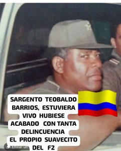 Crónica: El mito de la "Mano Negra" y el espectro de la justicia por propia mano 17 Teobaldo Barrios Altamiranda, conocido como “El Suavecito”, se hizo famoso por su peculiar forma de actuar: antes de cometer sus golpes mostraba una extraña “cortesía” con sus víctimas y, según relatos, incluso se disfrazaba de loco para no levantar sospechas.