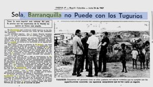 Crónica histórica · Génesis del barrio El Bosque · Barranquilla, Atlántico 1 vc 54