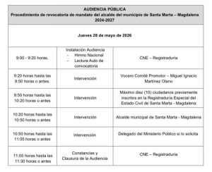 Santa Marta vivirá audiencia clave por proceso de revocatoria contra el alcalde Carlos Pinedo 1 706079503 1537615001347328 3122703199918423008 n