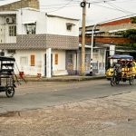 Circulacion de los vehiculos ilegales en la calle 17