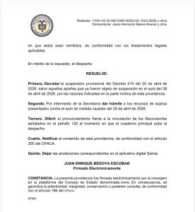 Consejo de Estado suspende decreto que ordenaba traslado de recursos pensionales a Colpensiones 4 HIDCHn7WMAAF3vf