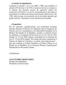 Reforma a la salud revive en el Congreso: radican informe clave para destrabar el proyecto 4 HIX0uKJWgAAoAnR