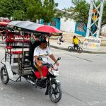 Media moto otro de los vehiculos que circulan por el suroriente