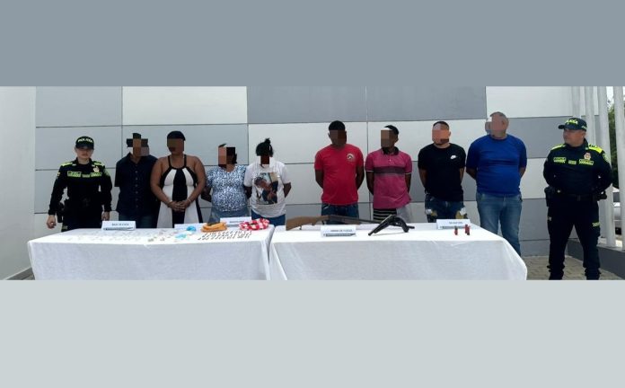 Golpe al microtráfico y al sicariato en el Atlántico: Ocho capturados en macrooperativo contra 'Los Costeños' y 'Los Pepes'