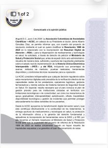 Sociedades científicas piden claridad al Gobierno sobre nueva plataforma de dispensación de medicamentos 1 HJ Vl qWAAAQkBu