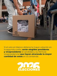 ¿Qué pasa con el voto en blanco en la segunda vuelta presidencial? 3 HKtvhavXQAAcRPD