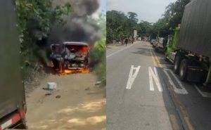Tensión y bloqueos en la Troncal del Caribe tras operación militar contra las ACSN en Magdalena 1 Sierra 0 1