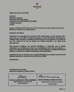 Gobierno radica en el Congreso un agresivo plan tributario con la mira en los megapatrimonios y los vehículos verdes 1 fba87557 8695 46a3 8cbb edc03e18fd78 115